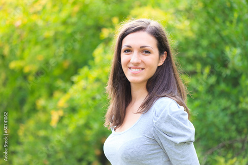 Photo: Smiling woman portrait Smiling woman portrait