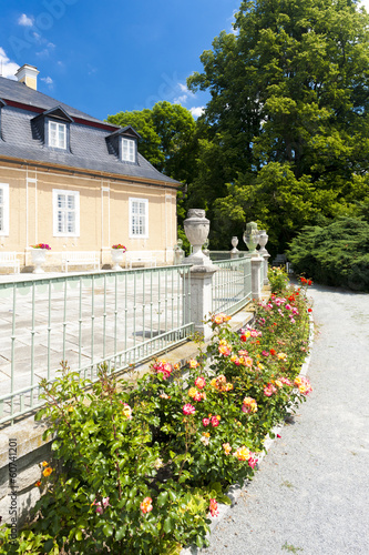 Photo: Kozel Palace with garden, Czech Republic Kozel Palace with garden, Czech Republic