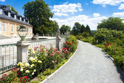 Photo: Kozel Palace with garden, Czech Republic Kozel Palace with garden, Czech Republic