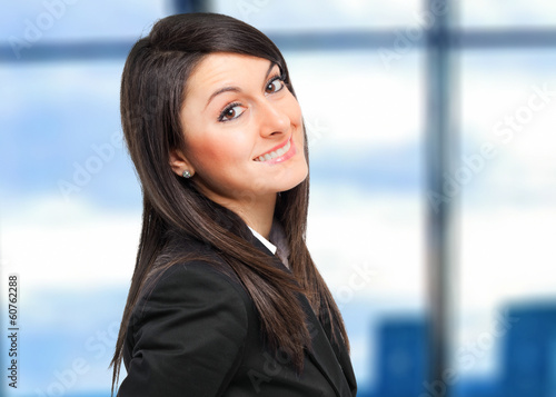 Photo: Smiling businesswoman Smiling businesswoman