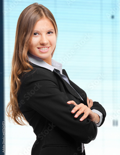 Photo: Smiling businesswoman Smiling businesswoman