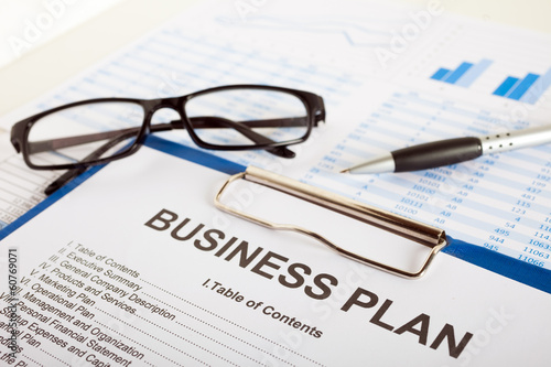 Photo: Business plan Business plan