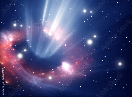 Illustration: Heavy black hole. Heavy black hole.