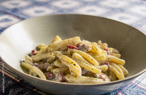Photo: Pasta Speck e Gorgonzola Pasta Speck e Gorgonzola