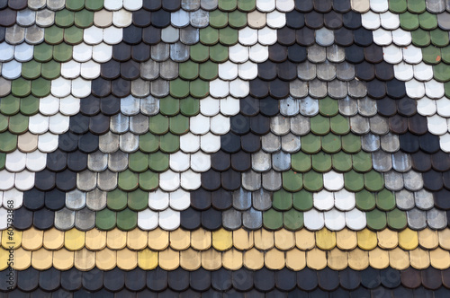 Photo: Roof shingles. Roof shingles.