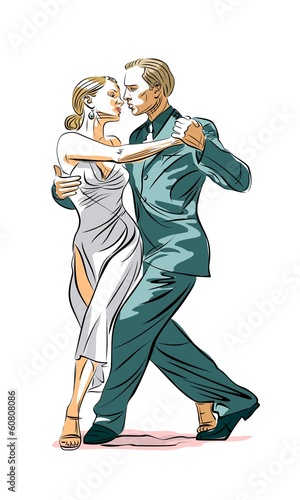 Vector: passion for tango passion for tango