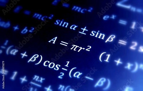 Photo: Math geometry background Math geometry background