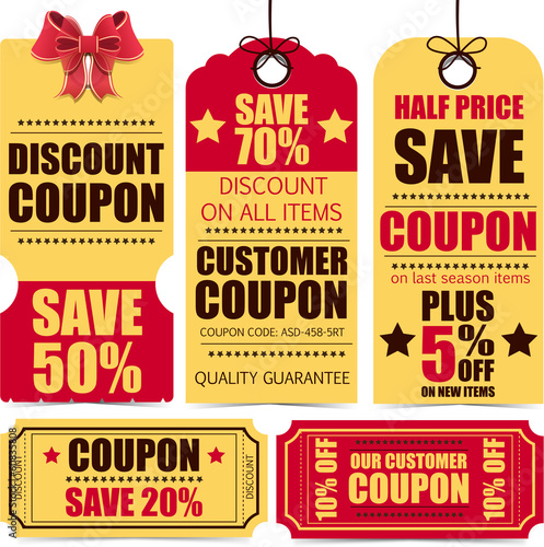 Vector: Coupons Coupons