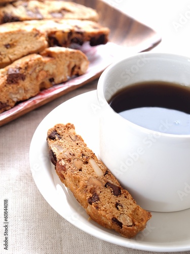 Photo: ビスコッティとコーヒー ビスコッティとコーヒー