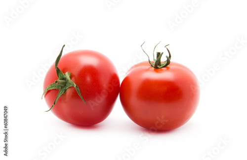 Photo: Tomato vegetables pile isolated on white background cutout Tomato vegetables pile isolated on white background cutout
