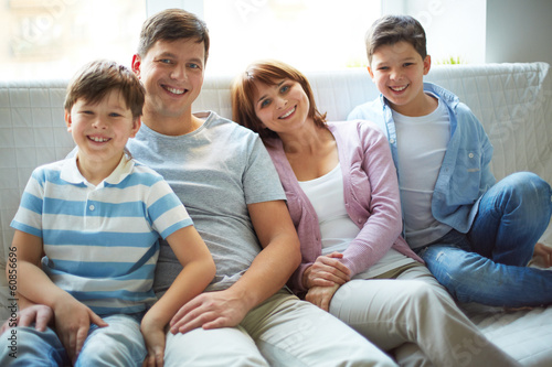 Photo: Family of four Family of four
