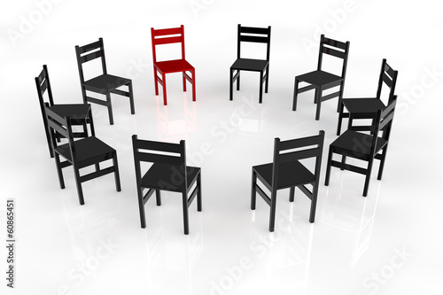 Photo: Stuhlkreis in der Psychotherapie Stuhlkreis in der Psychotherapie