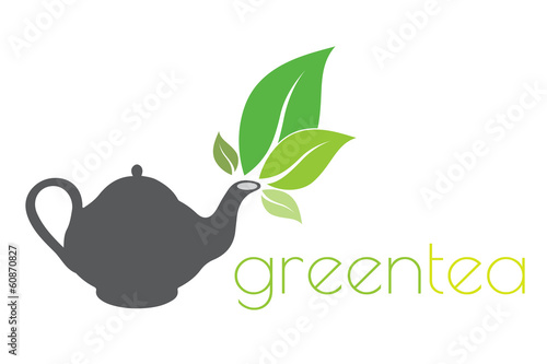 Vector: Green tea logo Green tea logo
