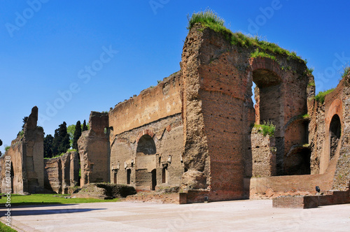 Photo: Baths of Caracalla in Rome, Italy Baths of Caracalla in Rome, Italy