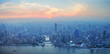 Shanghai aerial at sunset Shanghai aerial at sunset