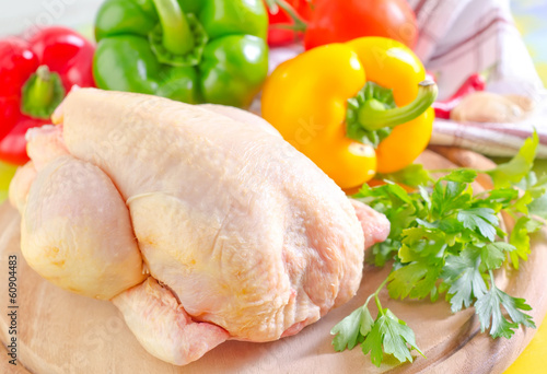 Photo: chicken and vegetables chicken and vegetables