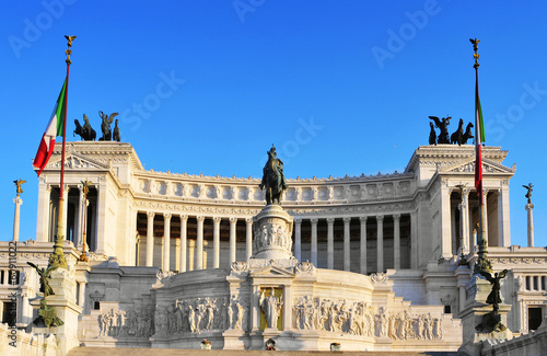 Photo: Monumento Nazionale a Vittorio Emanuele II in Rome, Italy Monumento Nazionale a Vittorio Emanuele II in Rome, Italy