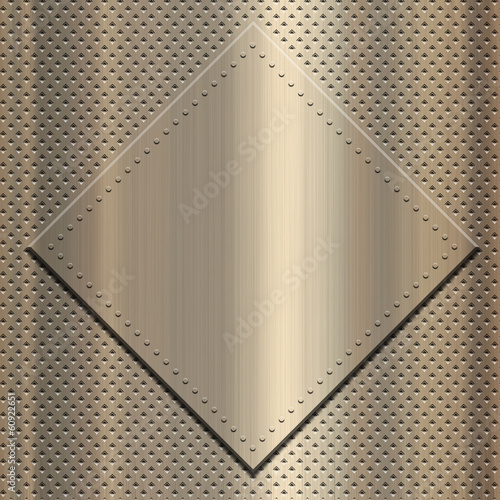 Illustration: Gold metallic background Gold metallic background