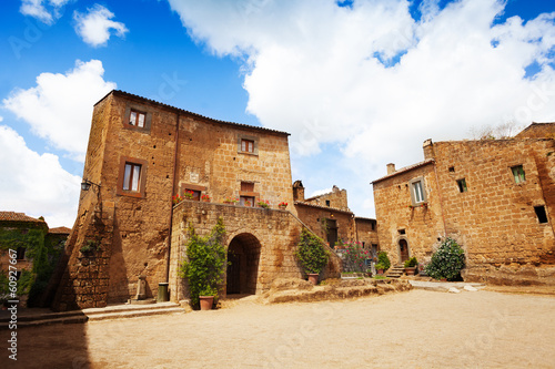 Photo: Central square in Bagnoregio Central square in Bagnoregio