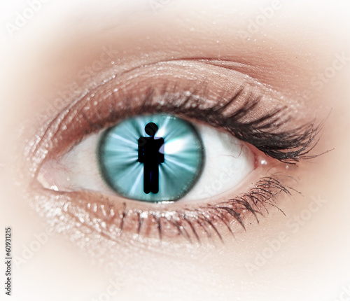 Photo: Close-up of woman's eye Close-up of woman's eye