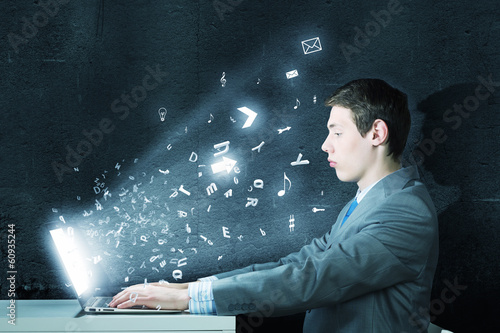 Photo: Internet communication Internet communication