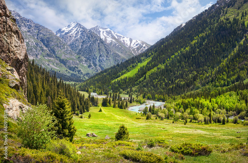 Photo: Mountain valley Mountain valley