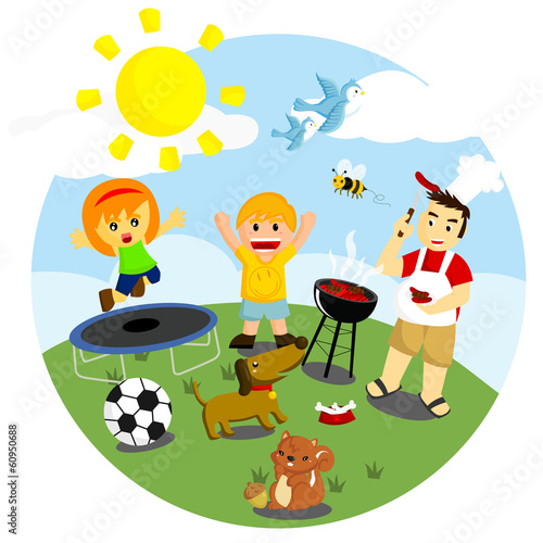 Vector: Outdoor Activities Outdoor Activities
