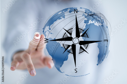 Photo: compass compass