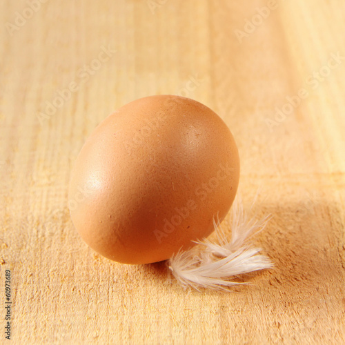 Photo: ei und feder ei und feder