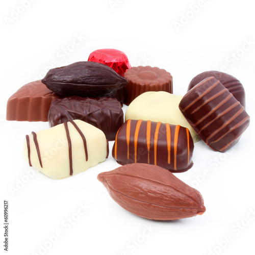 Photo: Belgian chocolates - Pralines Belgian chocolates - Pralines