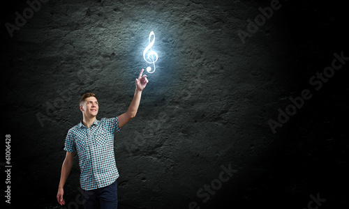 Photo: Music lover Music lover