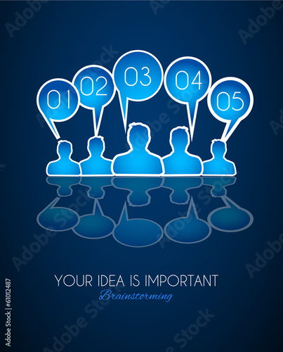 Vector: Infographic Design Template with modern flat style. Infographic Design Template with modern flat style.