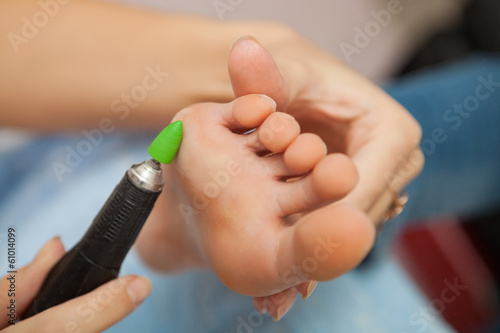 Photo: Spa salon. Pedicure. Spa salon. Pedicure.