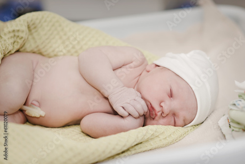 Photo: newborn. child one day. newborn. child one day.