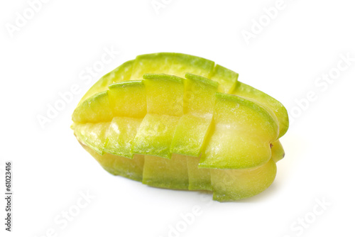 Photo: Star apple isolated Star apple isolated