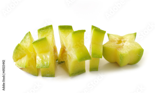 Photo: Star apple isolated Star apple isolated