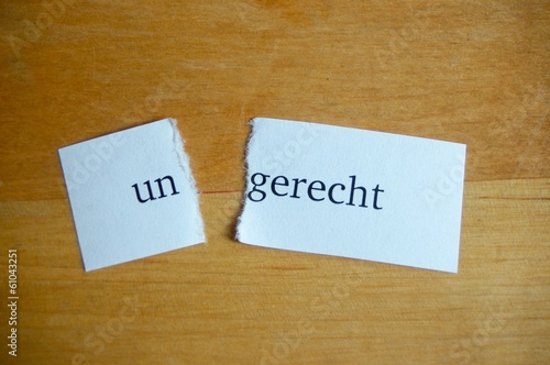 Photo: un-gerecht un-gerecht