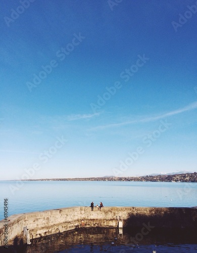 Instant Collection: Two girls on a ledge Two girls on a ledge