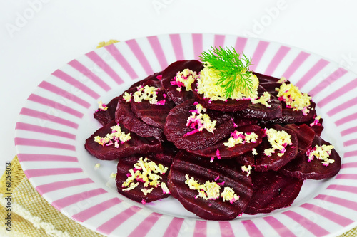 Photo: Beetroot salad with horseradish Beetroot salad with horseradish