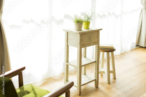 Photo: 部屋の中にある家具 部屋の中にある家具
