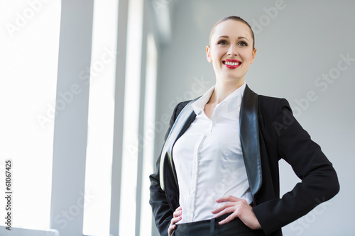 Photo: Confident businesswoman Confident businesswoman
