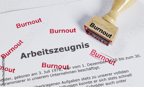 Photo: Burnout Syndrom Burnout Syndrom