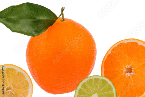 Photo: reflection of an orange reflection of an orange