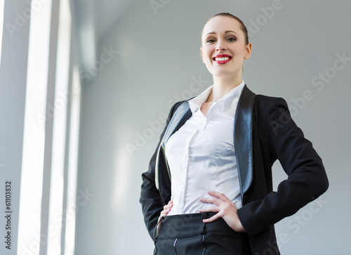 Photo: Confident businesswoman Confident businesswoman
