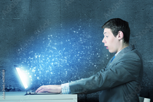 Photo: Internet communication Internet communication