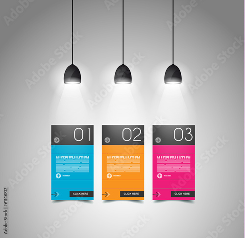 Vector: Modern timeline template with flat UI design. Modern timeline template with flat UI design.