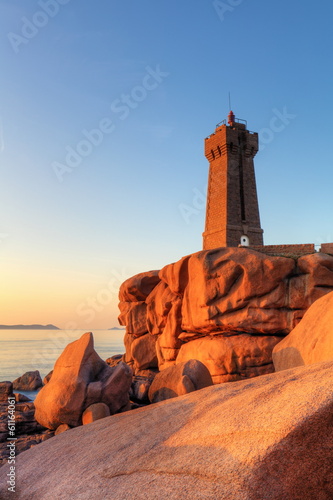 Photo: Phare de Ploumanac'h, Bretagne. Phare de Ploumanac'h, Bretagne.