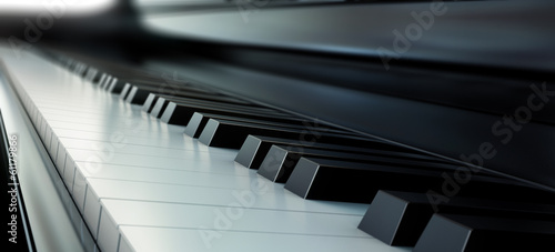  Piano keys black and white