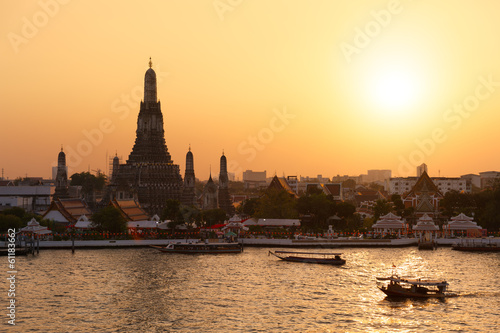 Photo: Wat Arun (Temple de l'Aube), Bangkok, Thaïlande Wat Arun (Temple de l'Aube), Bangkok, Thaïlande
