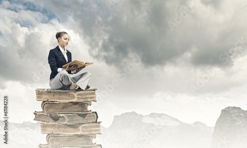 Photo: Reading woman Reading woman